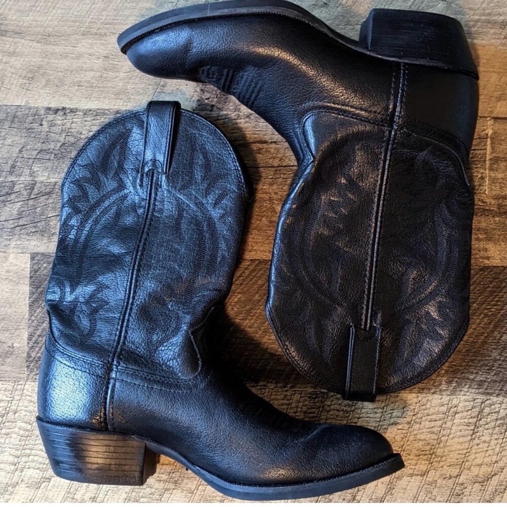 Tony Lama Boots with Matching Belt